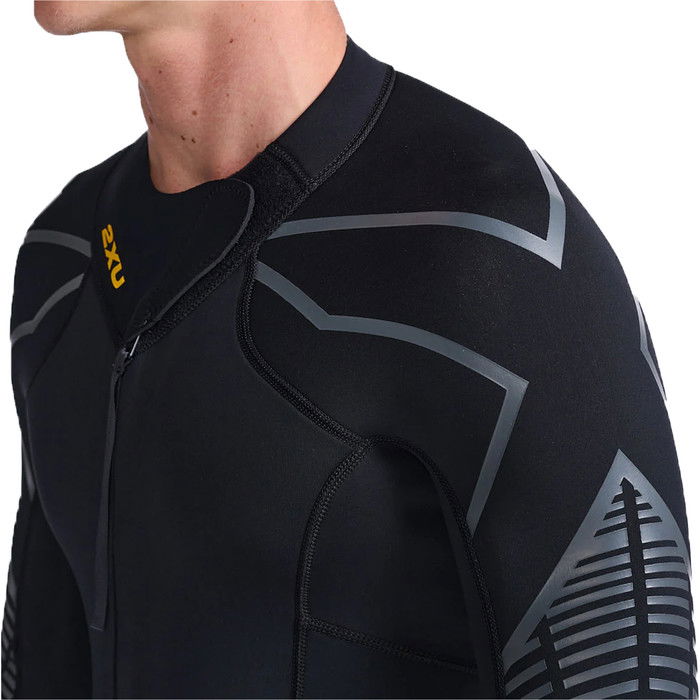 2024 2XU Mens Propel Swim Run Wetsuit MW5479c - Black / Ambition